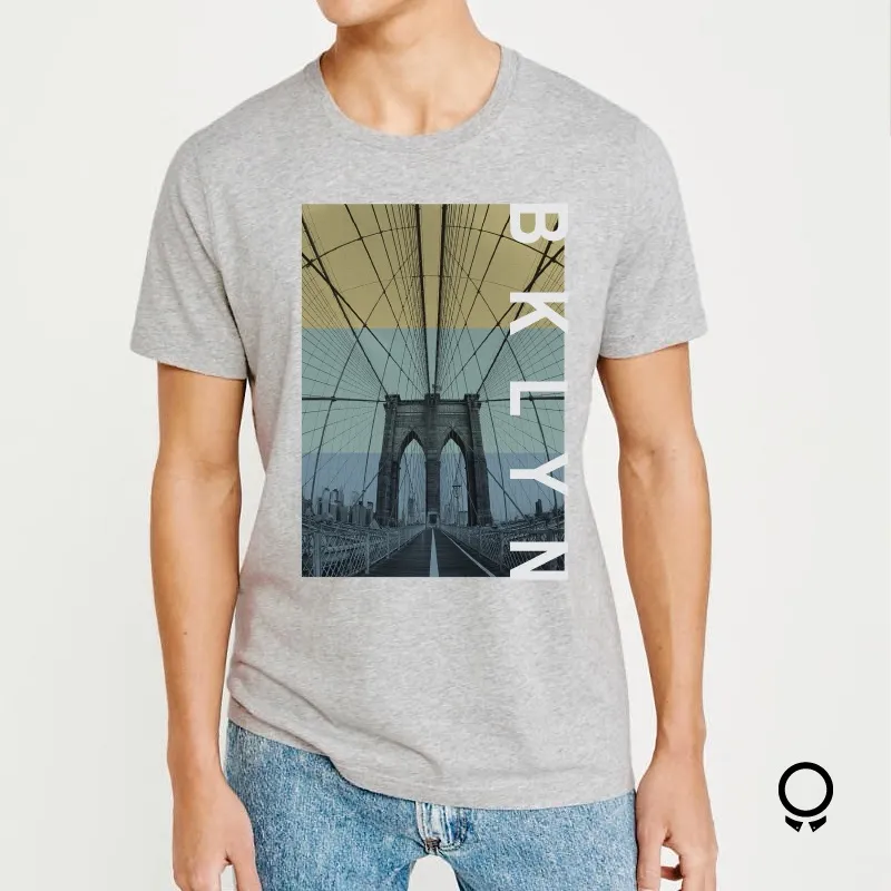 REMERA  ABERCROMBIE GRIS BKLYN