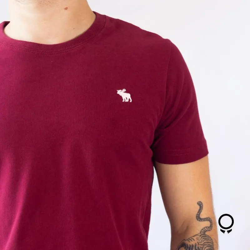 REMERA ABERCROMBIE CURVA BORDO