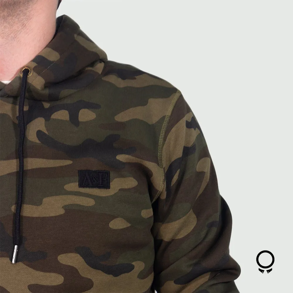 HOODIE ABERCROMBIE VERDE CAMO