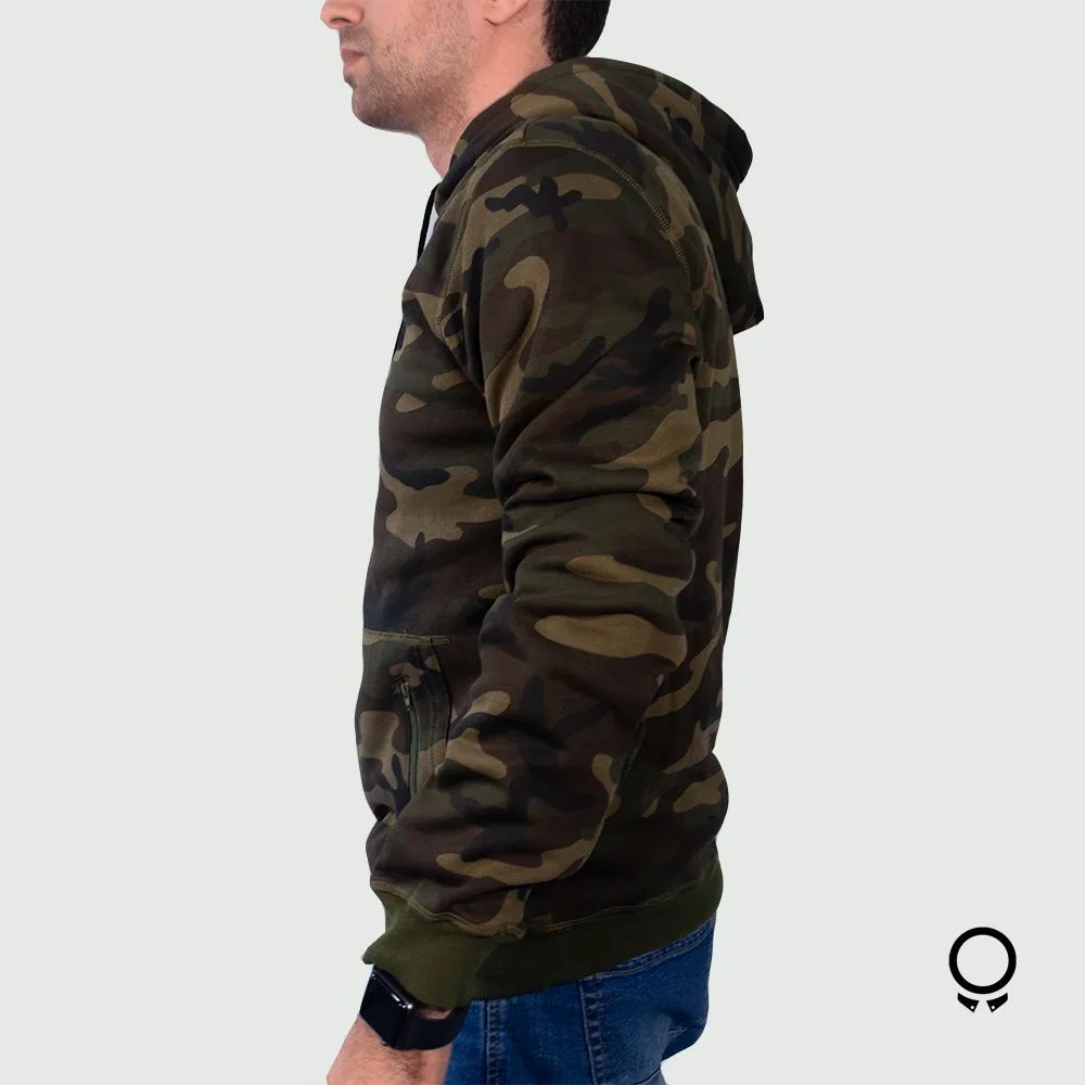 HOODIE ABERCROMBIE VERDE CAMO