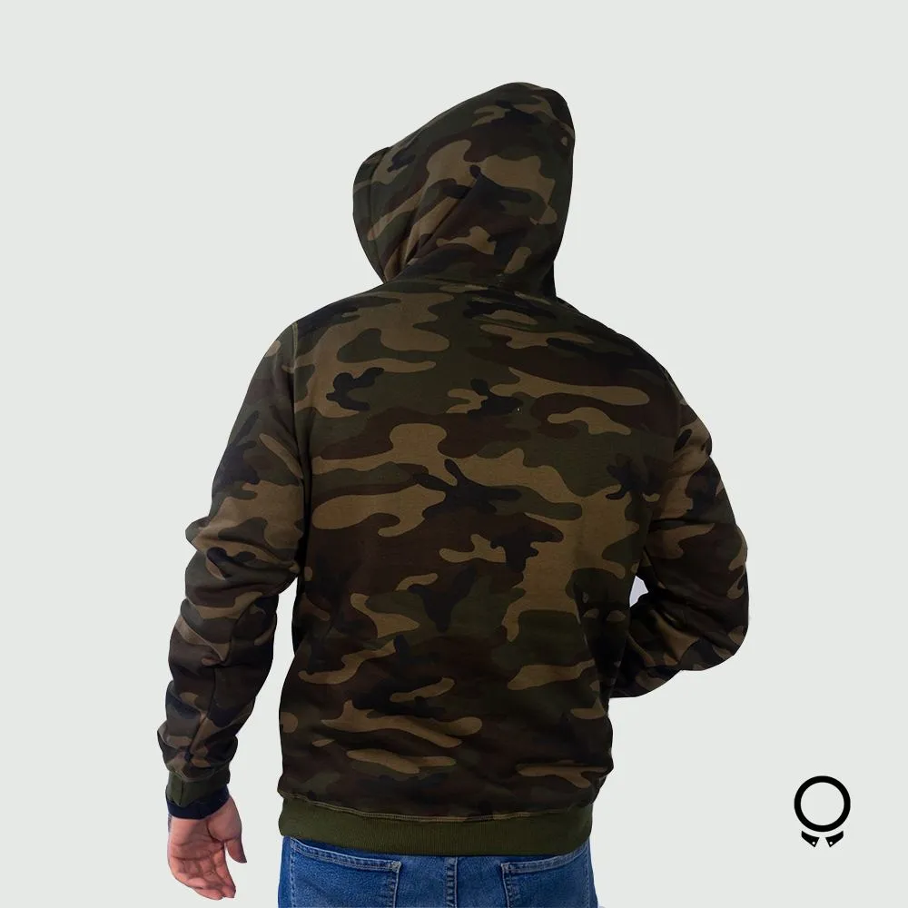HOODIE ABERCROMBIE VERDE CAMO
