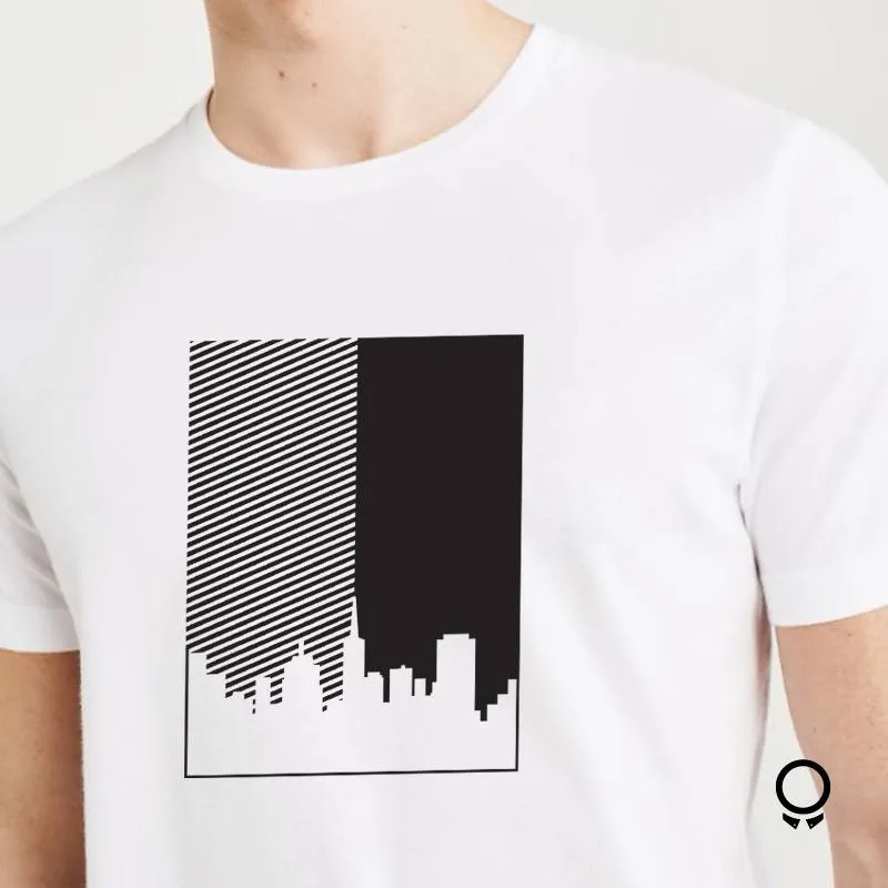 REMERA ABERCROMBIE BLANCA CITY