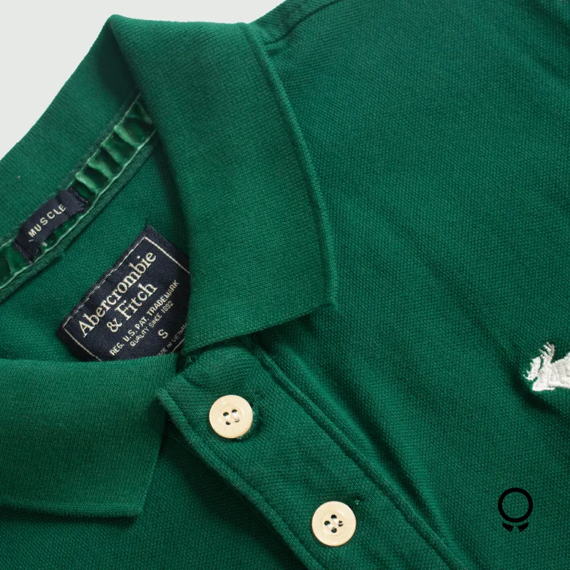 REMERA ABERCROMBIE POLO VERDE