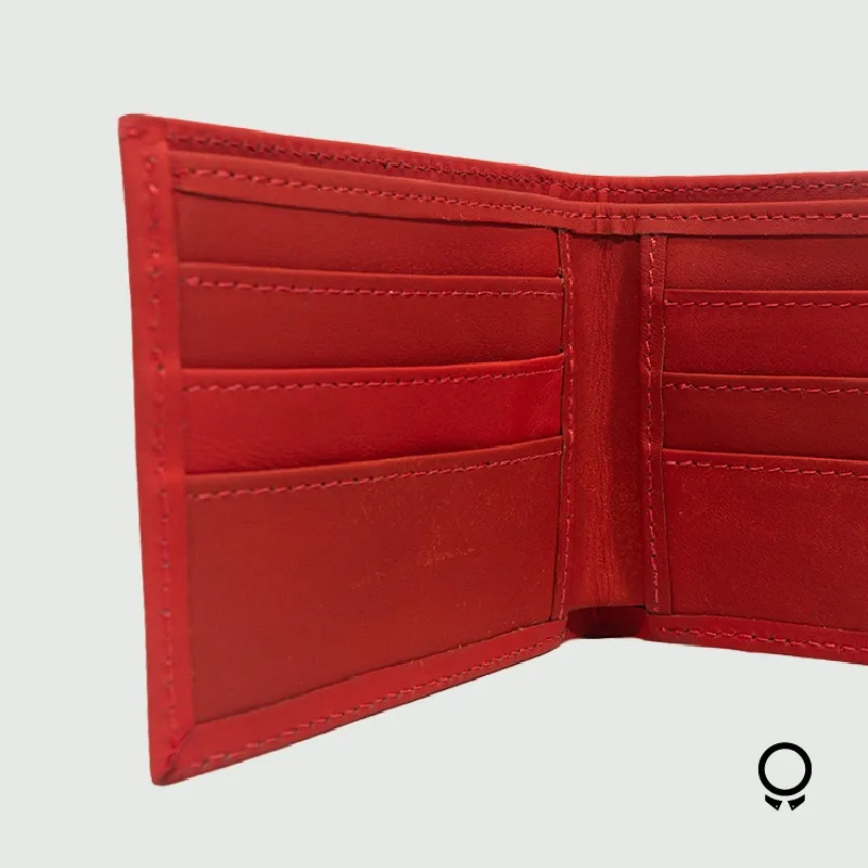 BILLETERA ALPHA ROJO