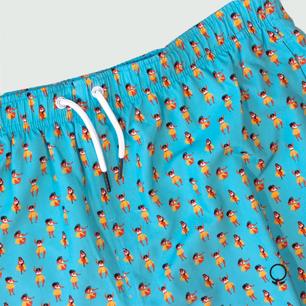 SHORT DE BAÑO CROUCH ORIGINAL HULA HUXXL