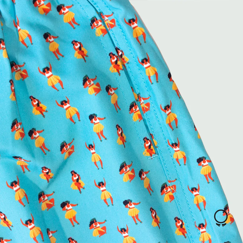 SHORT DE BAÑO CROUCH ORIGINAL HULA HUXXL