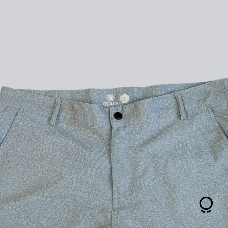 SHORT DE BAÑO CROUCH LARGO GRIS