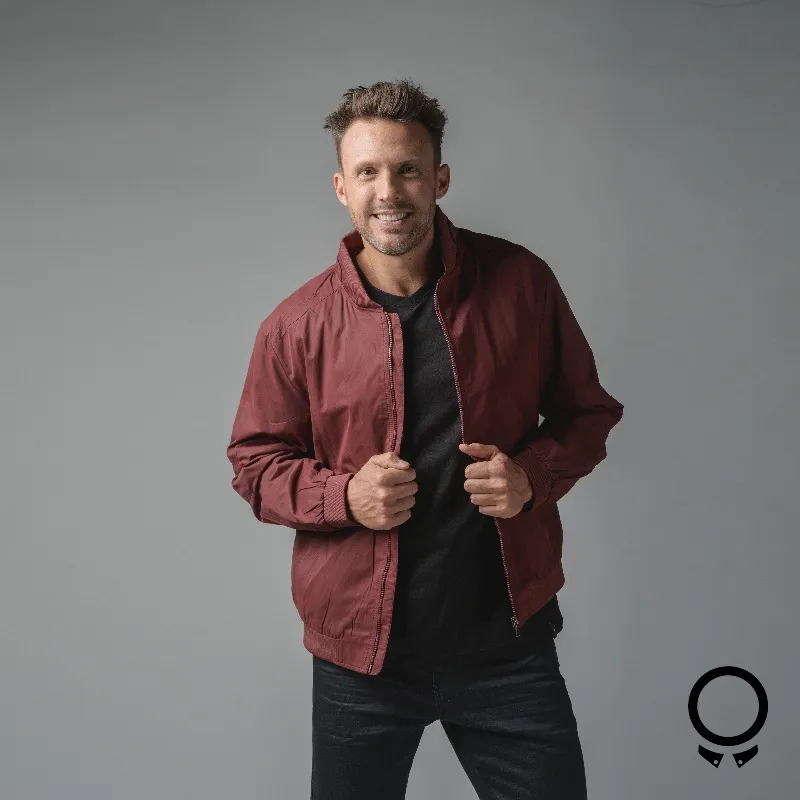 JACKET CARVEN BORDO