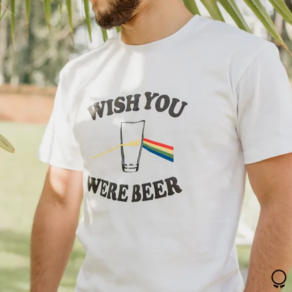 REMERA FIJI BLANCA ESTAMPA BEER