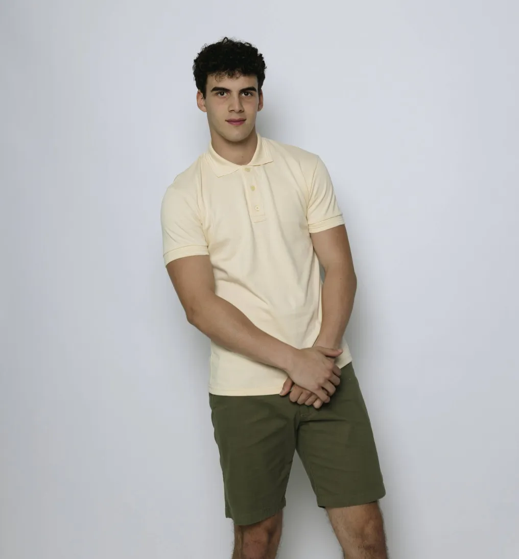 REMERA POLO LIBERATO BEIGE