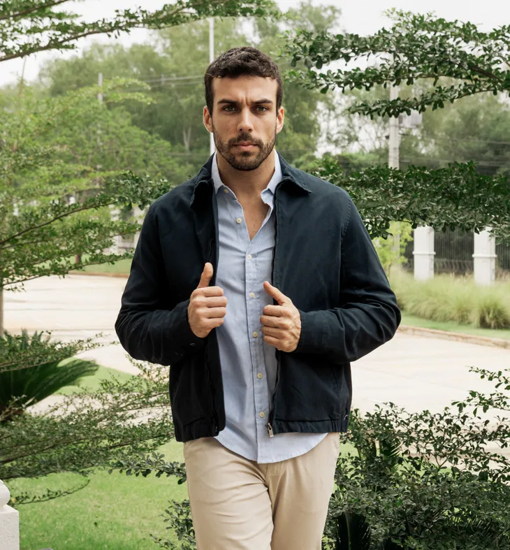 CAMPERA LIBERATO BASICS IVY AZUL MARINO