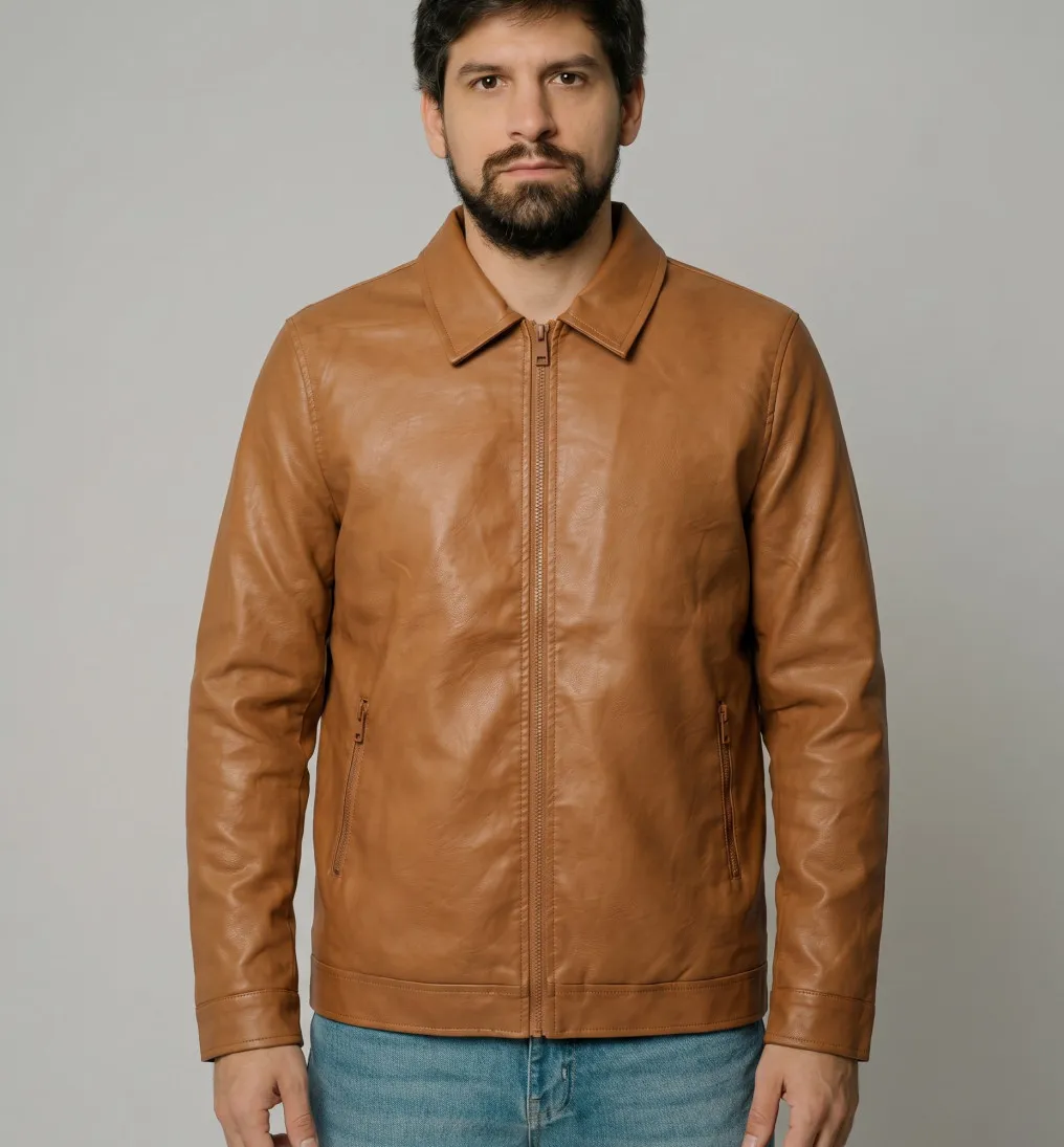 CAMPERA LIBERATO ECO CUERO SUELA
