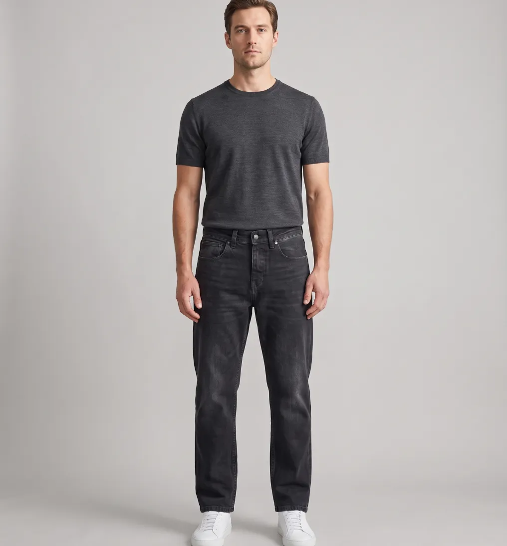 JEANS RECTO LIBERATO NEGRO