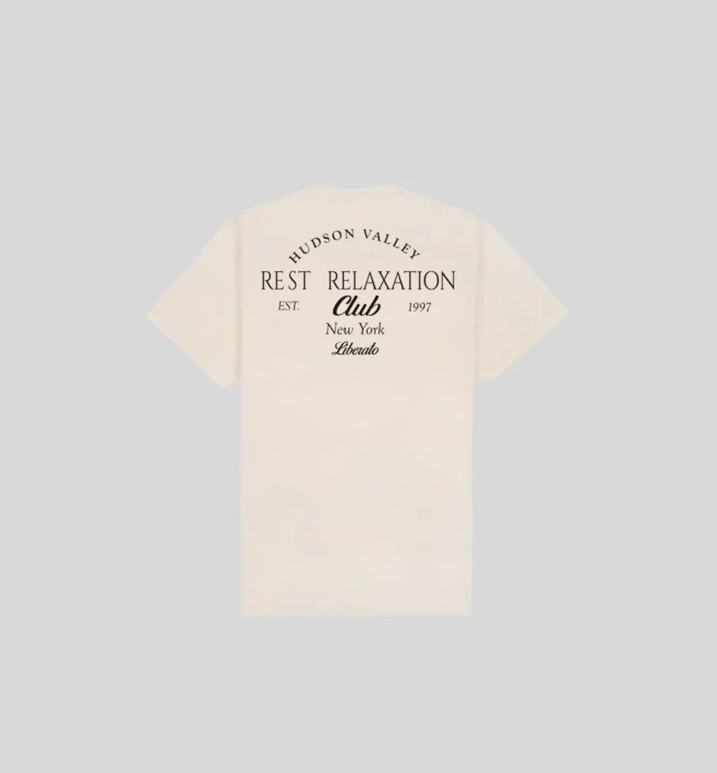 REMERA LIBERATO BASICS REGULAR FIT  BEIGE RELAXATION