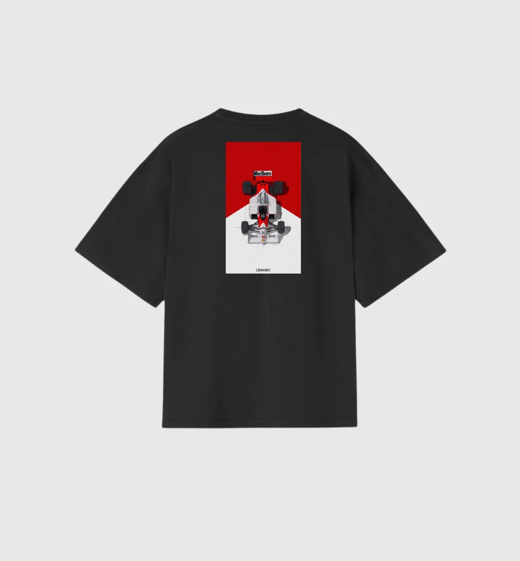 REMERA LIBERATO OVERSIZE NEGRA FERRARI