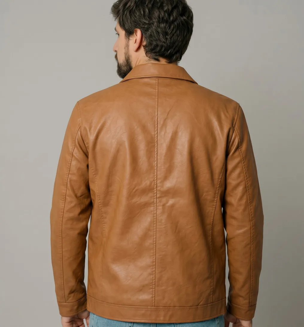 CAMPERA LIBERATO ECO CUERO SUELA