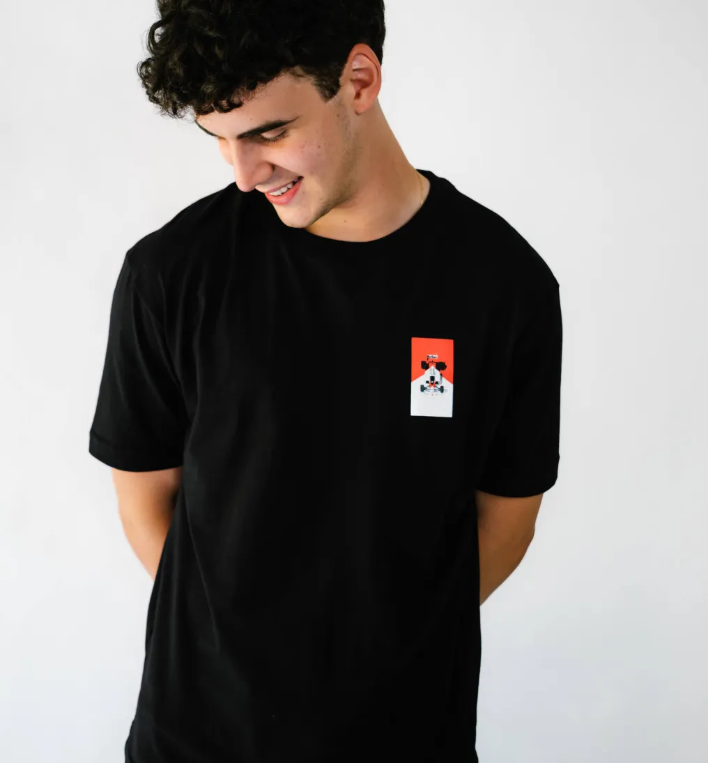 REMERA LIBERATO OVERSIZE NEGRA FERRARI