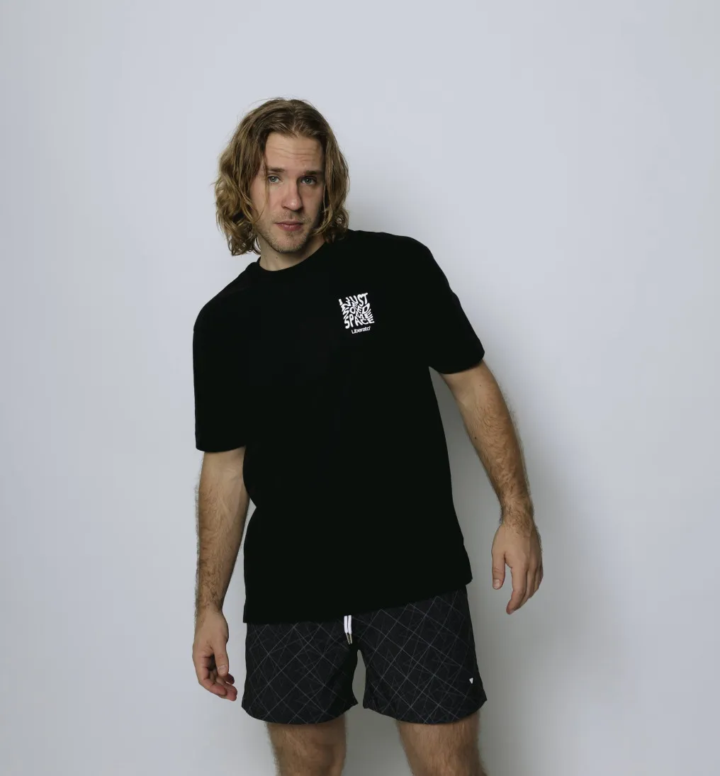 SHORT DE BAÑO LIBERATO GRIS OSCURO GEOMETRICO