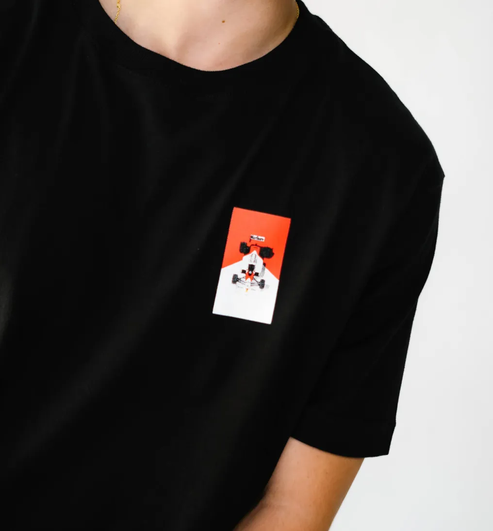 REMERA LIBERATO OVERSIZE NEGRA FERRARI