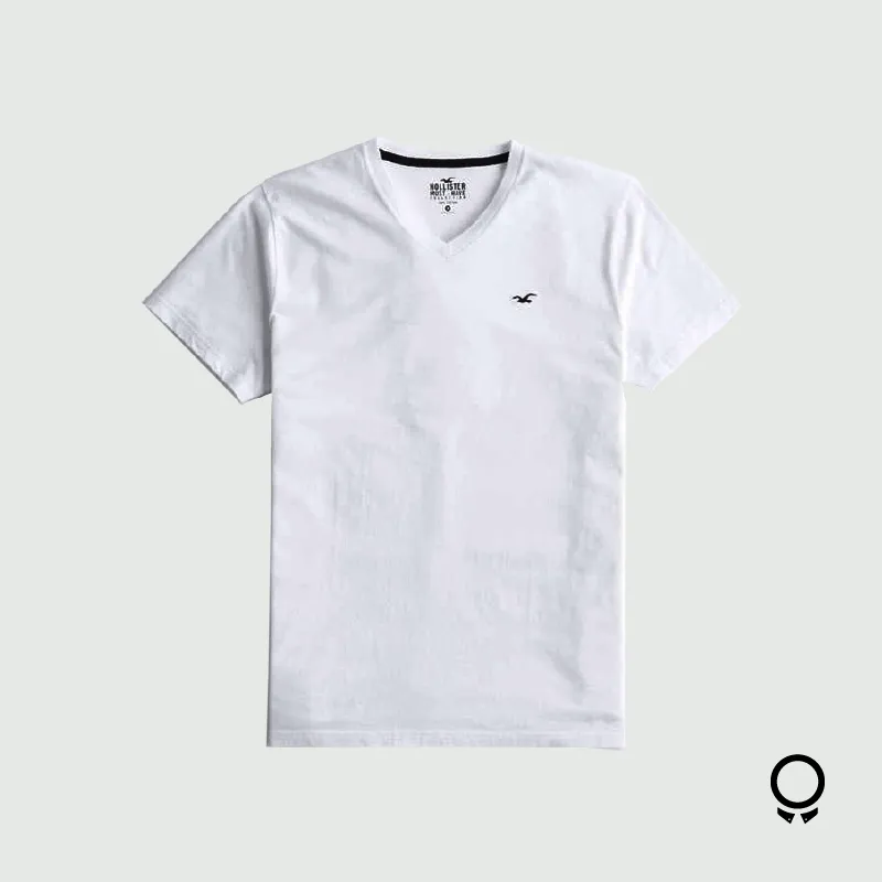 REMERA HOLLISTER V BLANCA