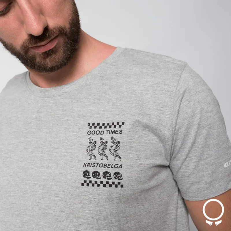 REMERA KRISTOBELGA GREY MELANGE