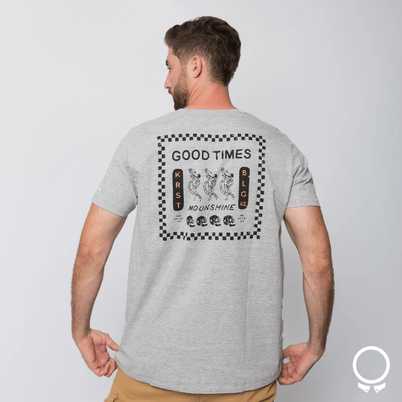 REMERA KRISTOBELGA GREY MELANGE