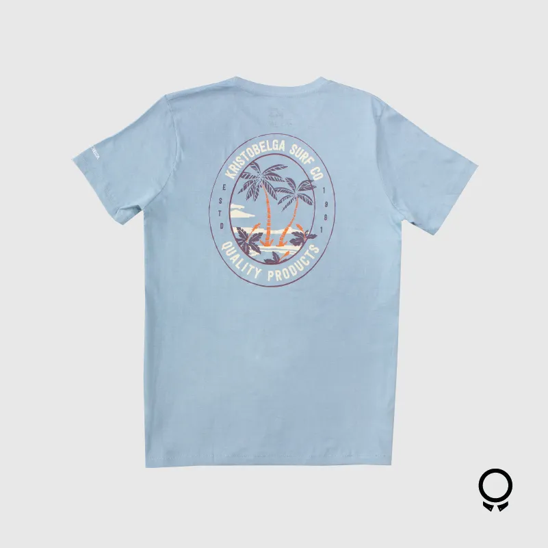 REMERA KRISTOBELGA PALM BLUE JEANS