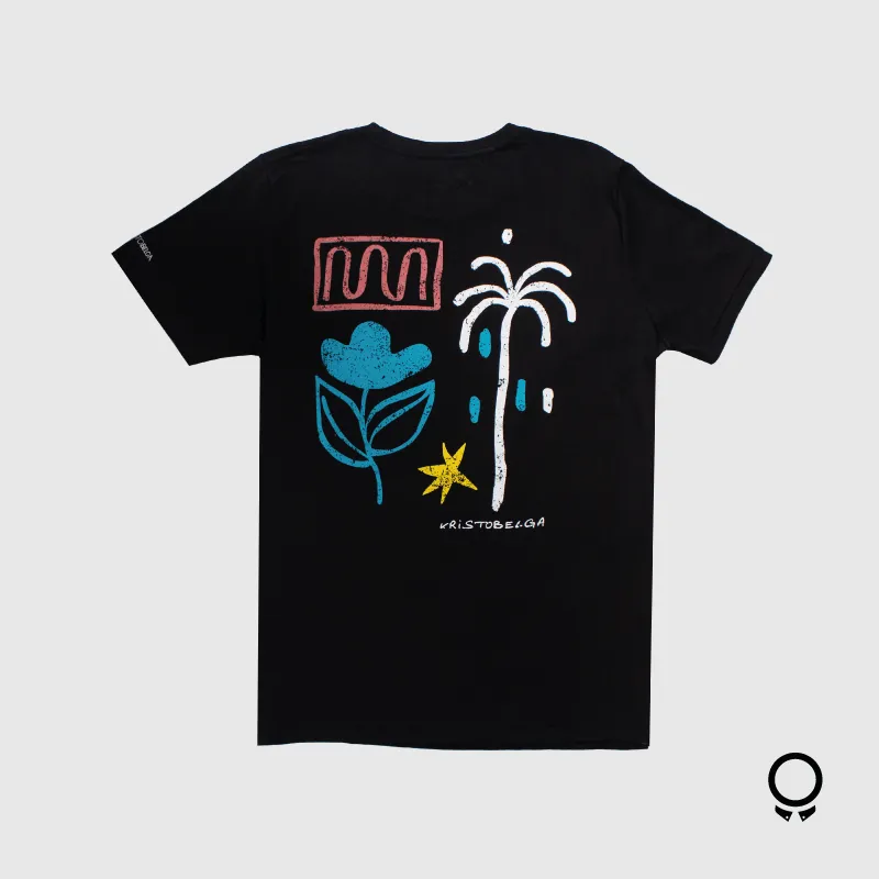 REMERA KRISTOBELGA COCO LOCO BLACK