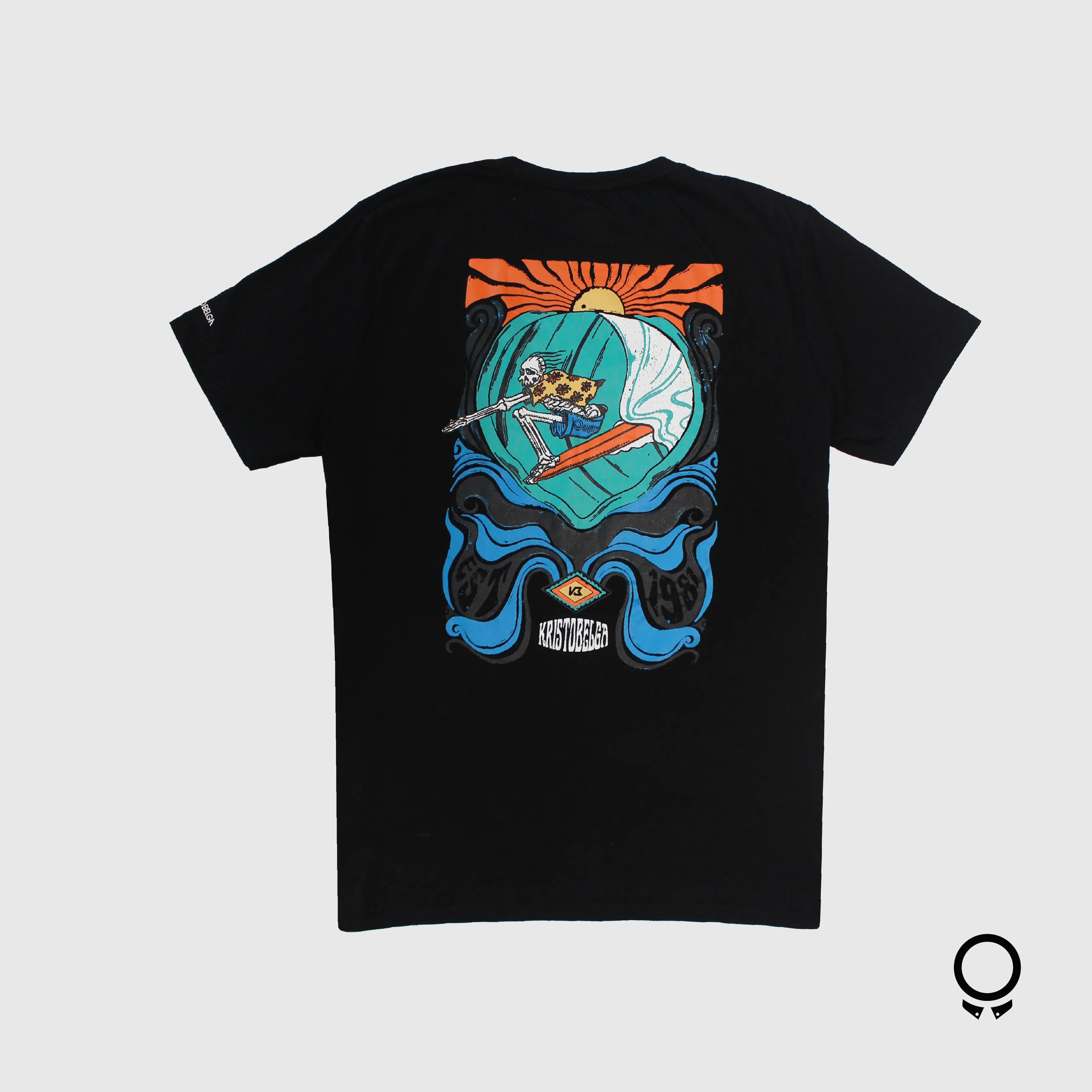 REMERA KRISTOBELGA SINGAPOORE BLACK
