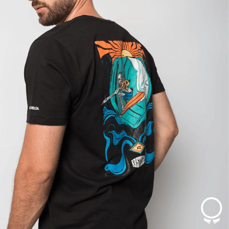 REMERA KRISTOBELGA SINGAPOORE BLACK