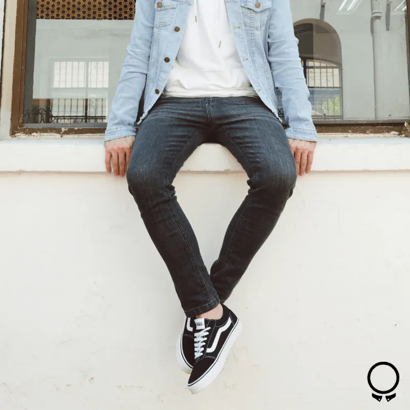 JEANS KRISTOBELGA SKINNY ORENSE BLACK