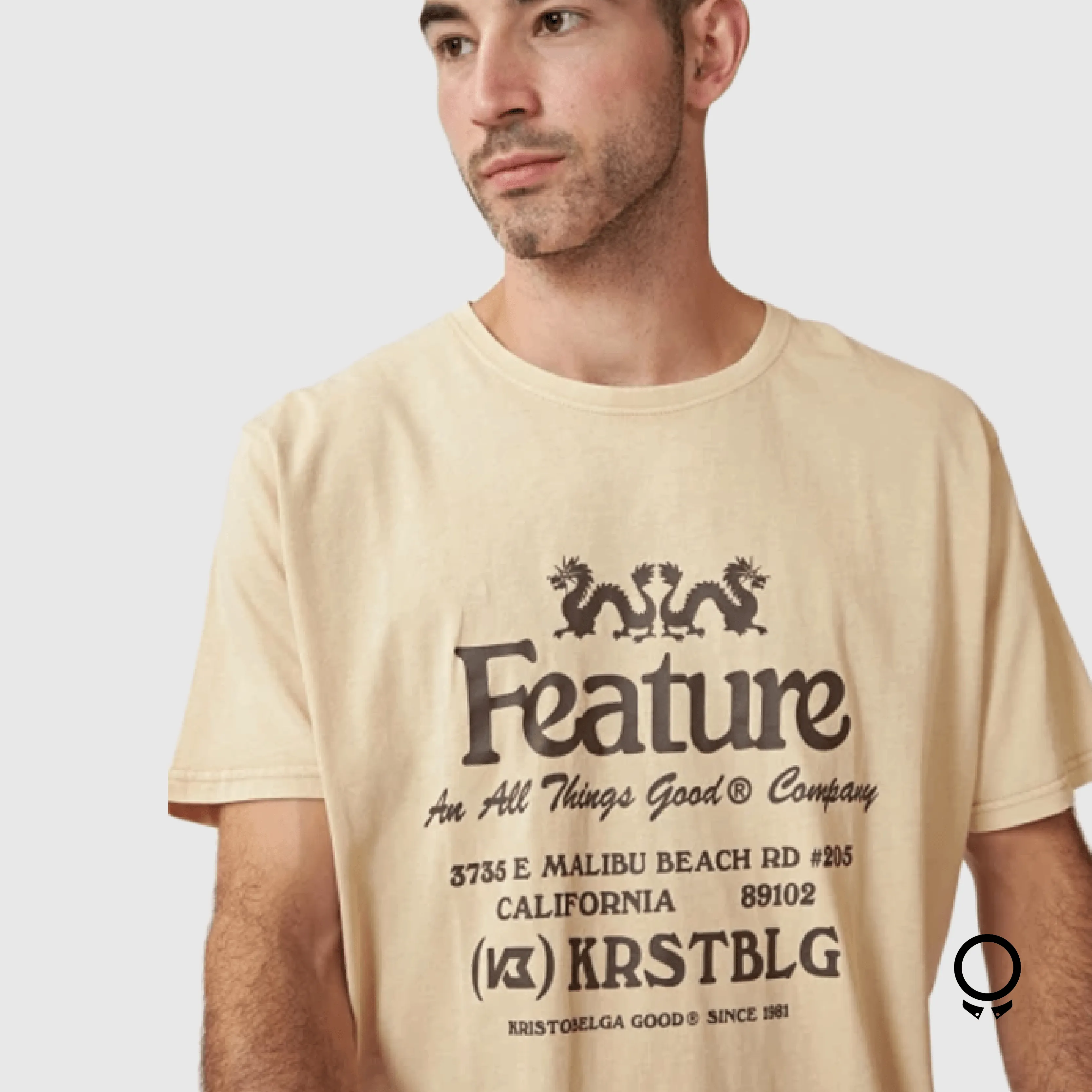 REMERA KRISTOBELGA NACKA BEIGE