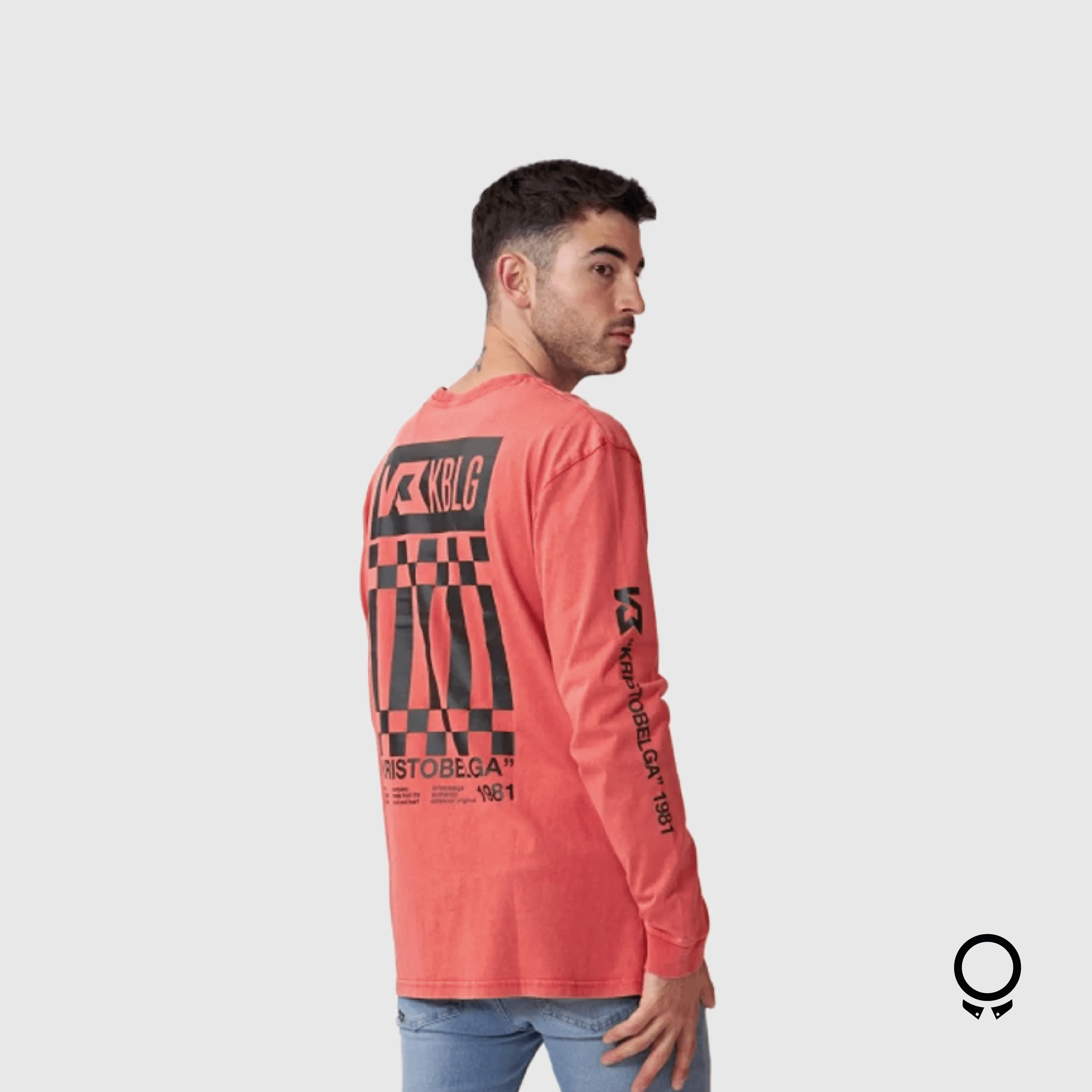 REMERA KRISTOBELGA MANGAS LARGAS VANTA ROJA