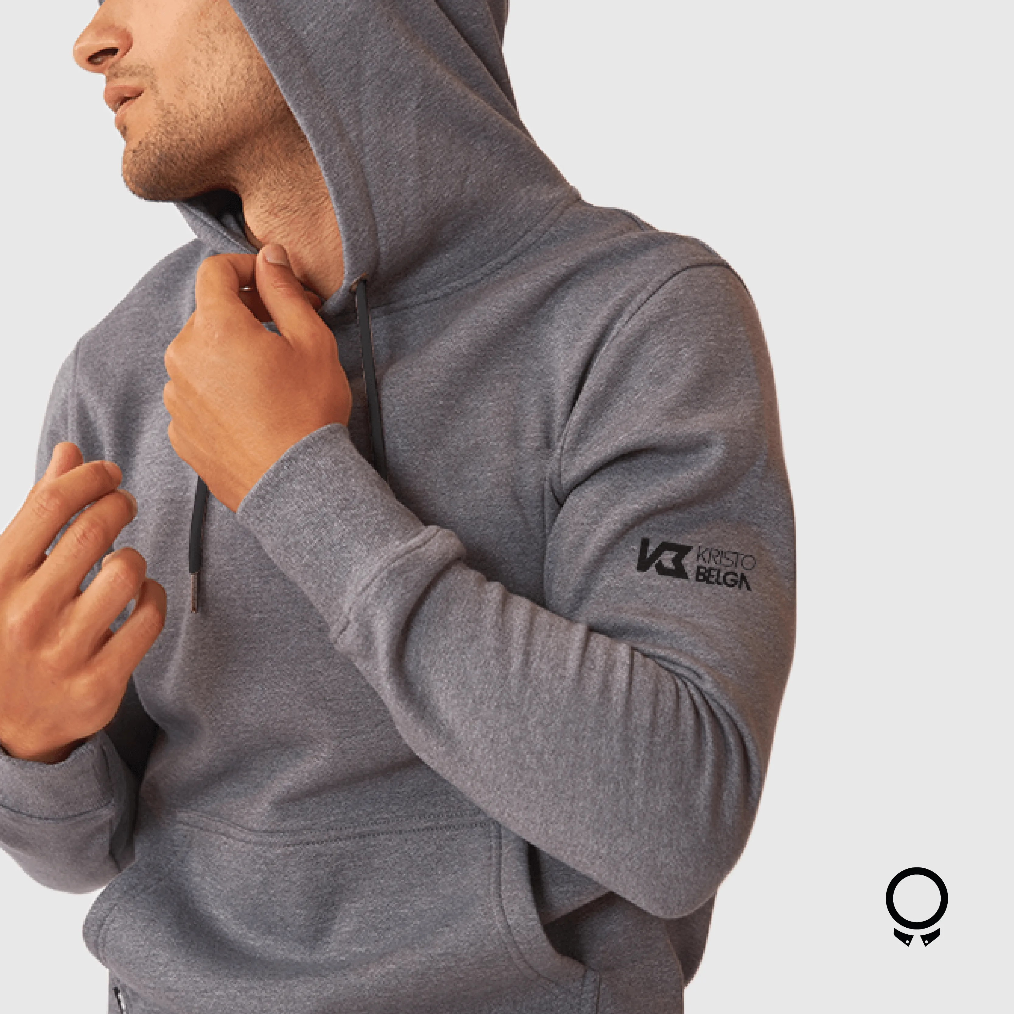 HOODIE KRISTOBELGA STATE GRIS