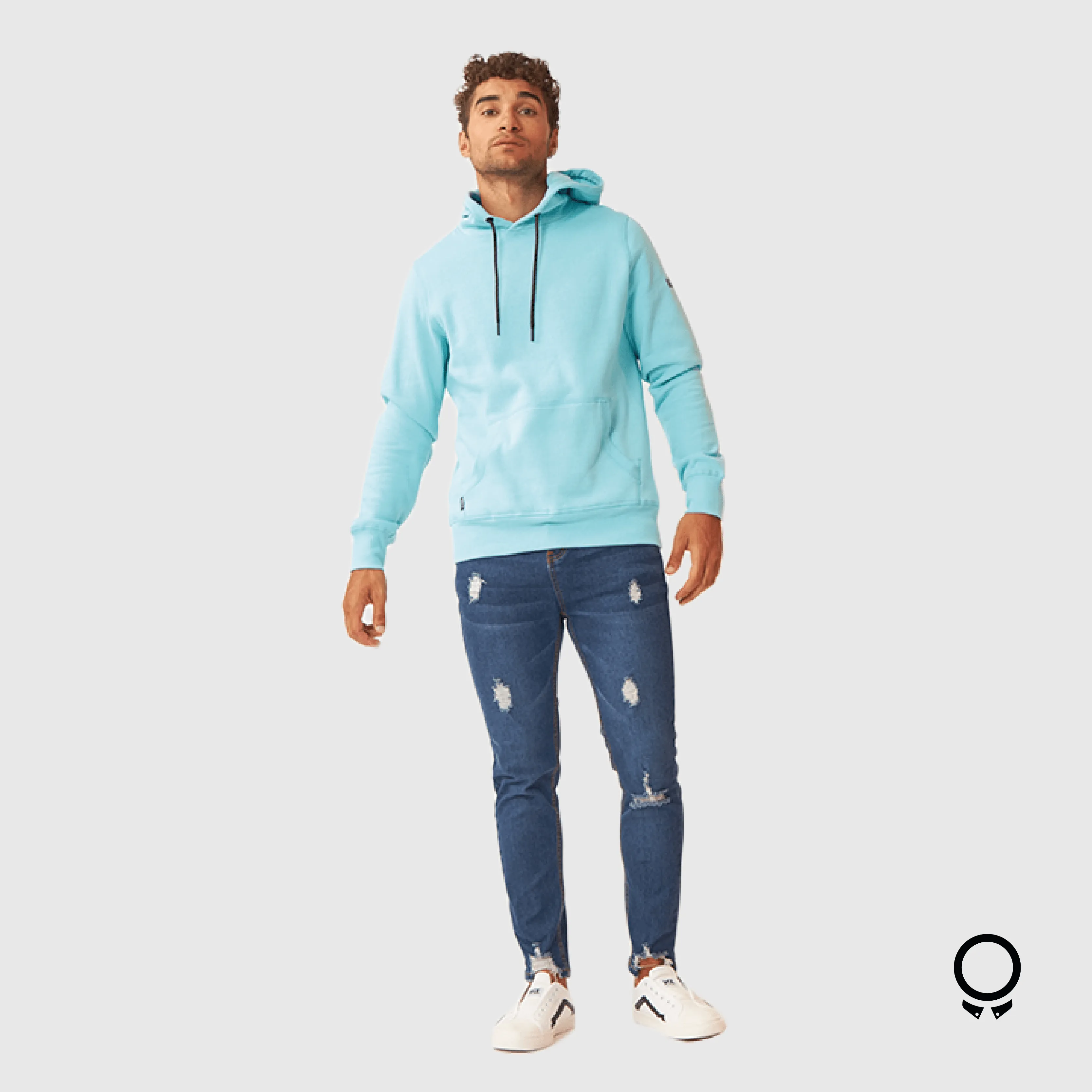 HOODIE KRISTOBELGA STATE TURQUESA