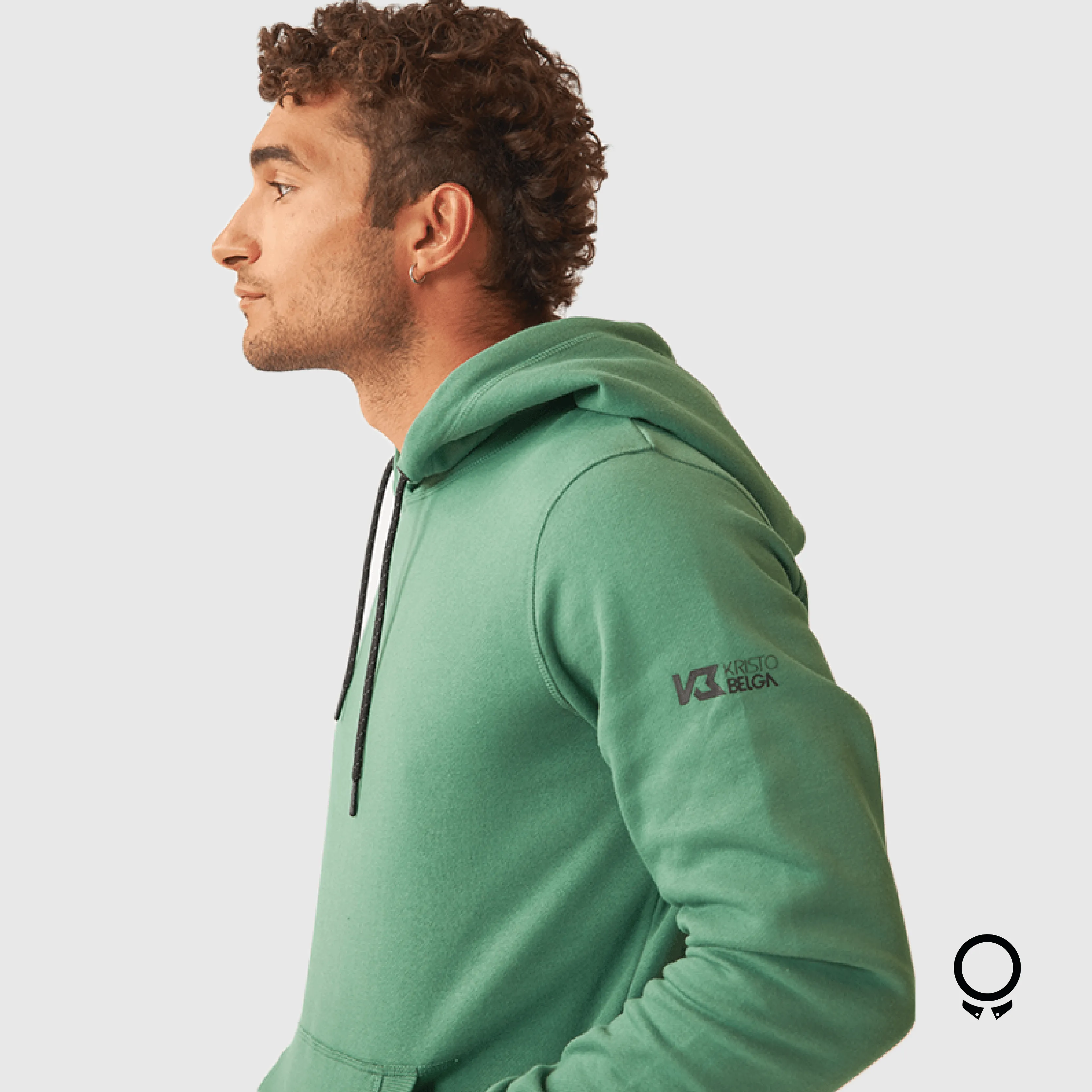 HOODIE KRISTOBELGA STATE VERDE