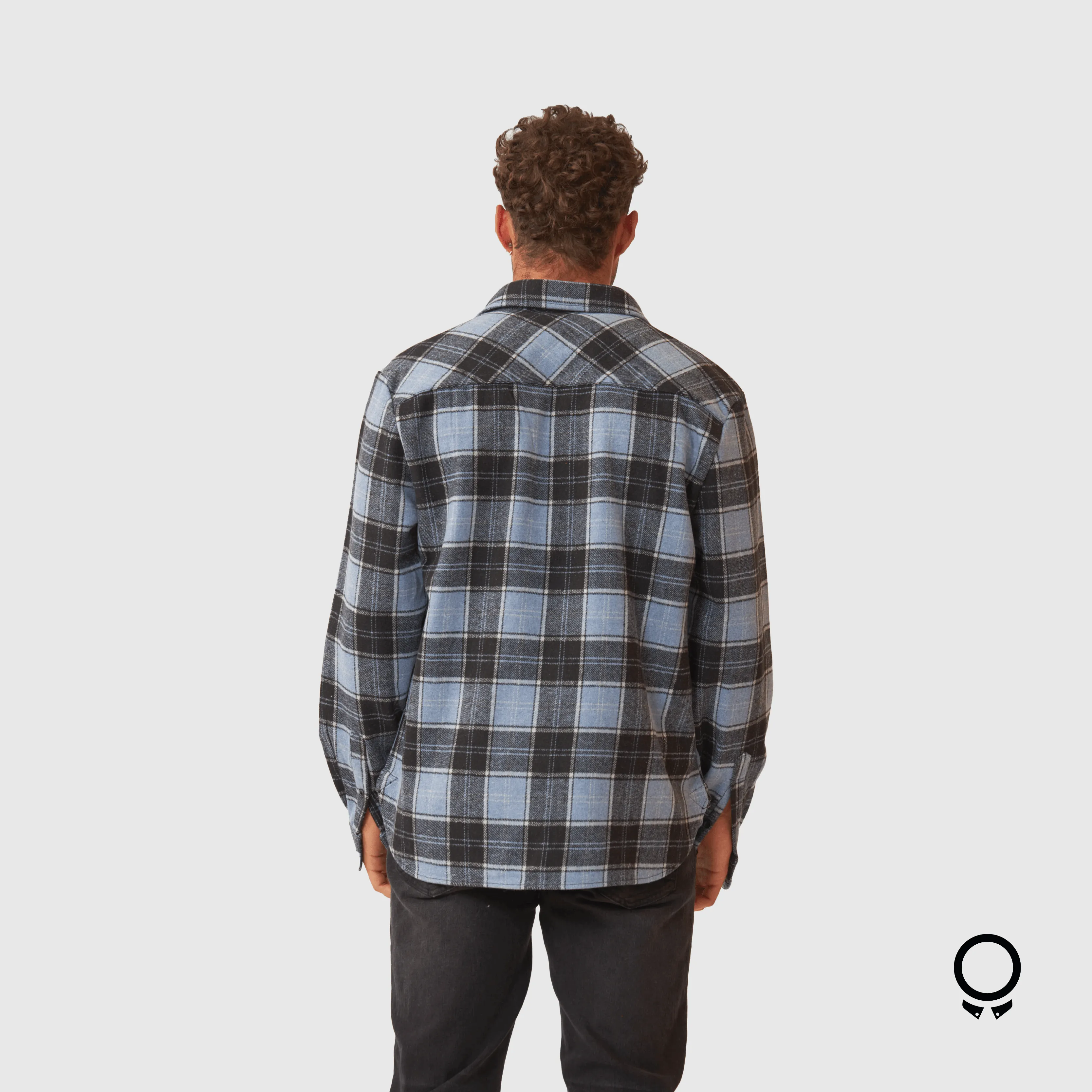 SOBRECAMISA KRISTOBELGA ADEL CUADROS AZULES