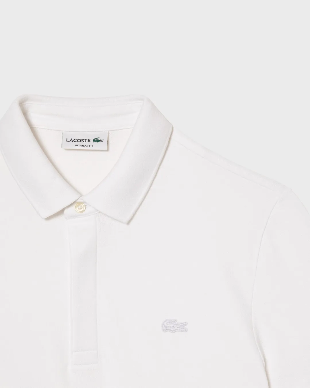 REMERA LACOSTE PARIS POLO BLANCA