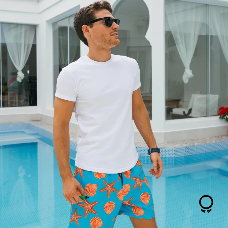 REMERA LIBERATO BASICS  CUELLO REDONDO BLANCA