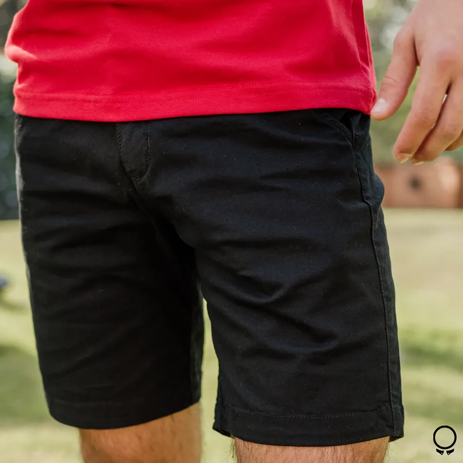BERMUDA LIBERATO BASICS CORTA NEGRA