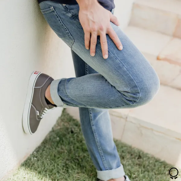 JEAN LIBERATO BASICS SLIM FIT AZUL
