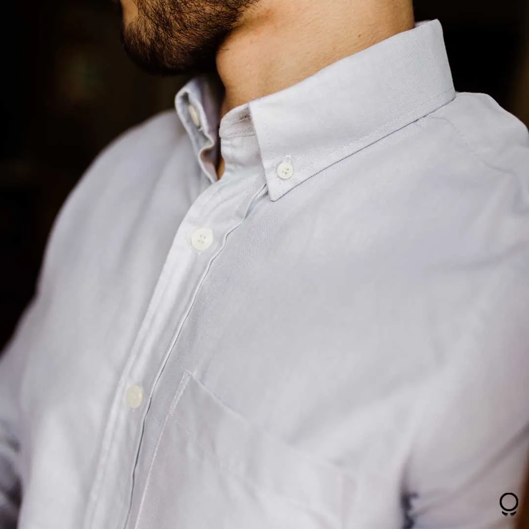 CAMISA MANGAS LARGAS LIBERATO BASICS CELESTE