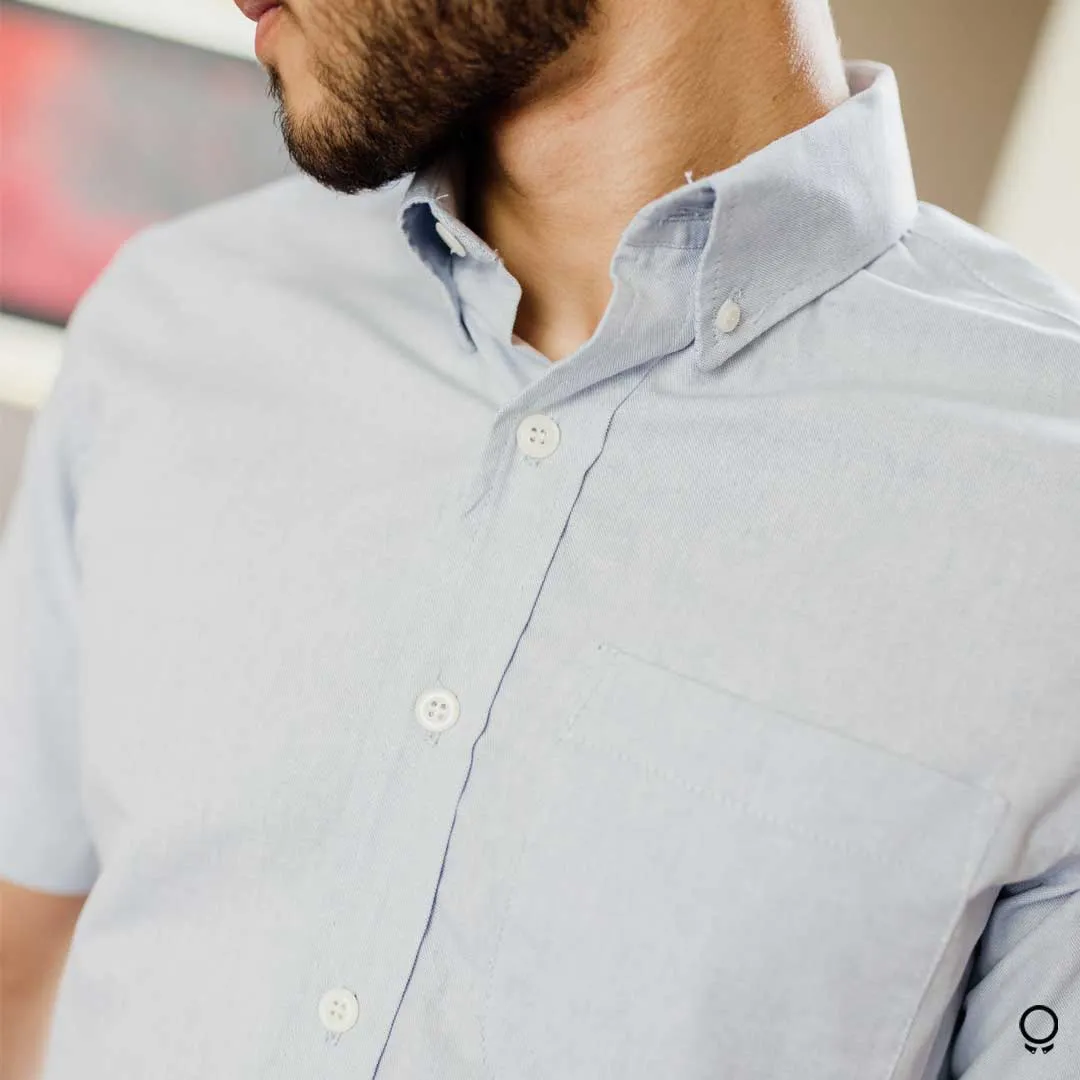 CAMISA LIBERATO BASICS MANGAS CORTAS GRIS