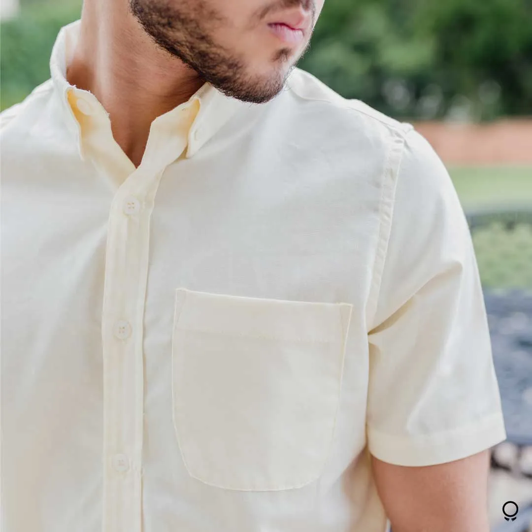 CAMISA LIBERATO BASICS MANGAS CORTAS AMARILLO