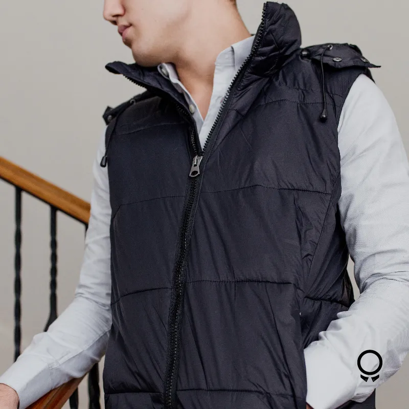 CHALECO LIBERATO BASICS PUFF STYLE 3 BLACK