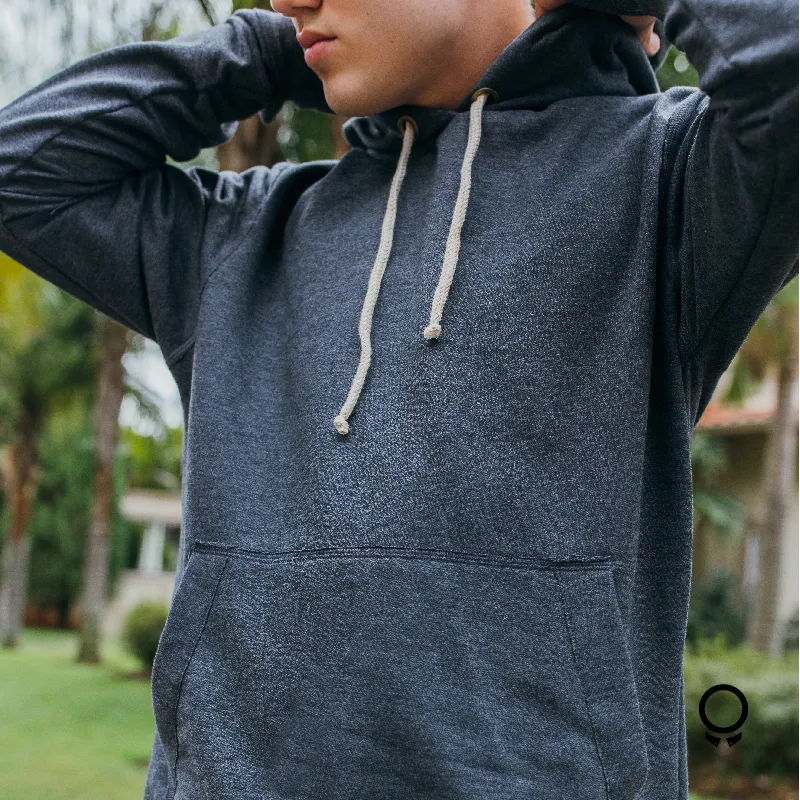 HOODIE LIBERATO BASICS GRIS OSCURO