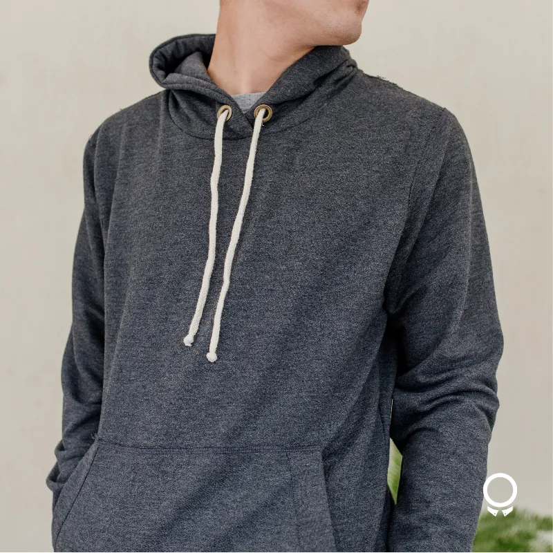 HOODIE LIBERATO BASICS GRIS OSCURO