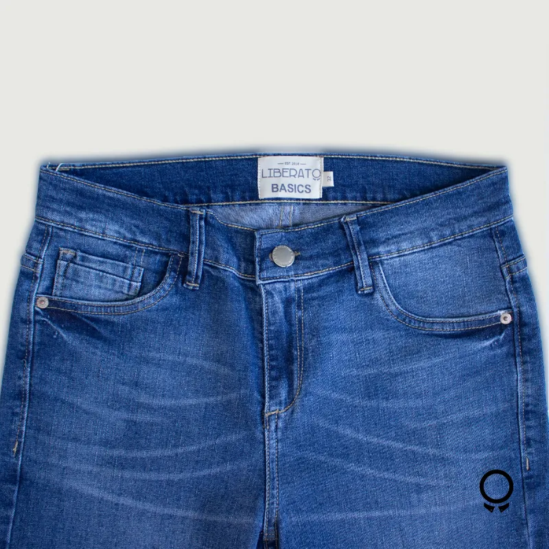 JEANS LIBERATO BASICS AZUL SIN ROTURA