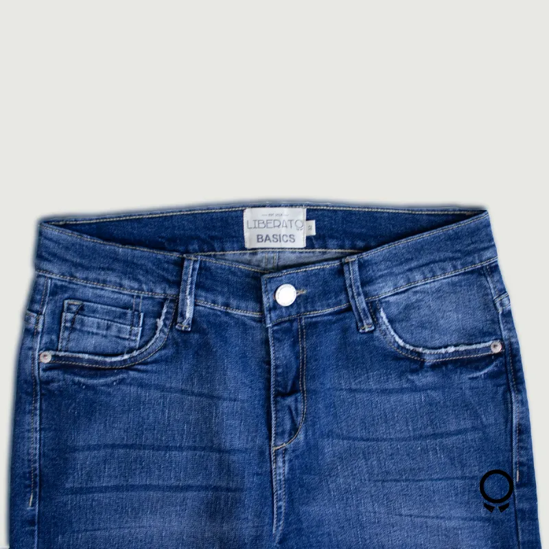 JEANS LIBERATO BASICS AZUL CLARO SIN ROTURA