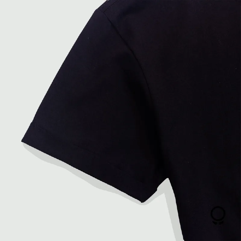 REMERA LIBERATO BASICS CURVA NEGRO